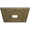 Ekena Millwork Eris Medallion (Canopies up to 9 7/8"), 18"W x 18"H x 3 1/2"ID x 1 1/8"P, Mississippi Mud Crackle CM18ERMMC - alternate 4